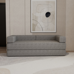M N Furniture Smart 3 Seater Grey Sofa Bed - thumbnail 4