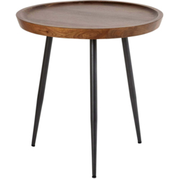 Home Source Small Solid Mango Wooden Coffee Table - thumbnail 2