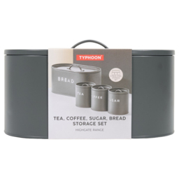 Typhoon 4 Piece Storage Set Grey - thumbnail 3