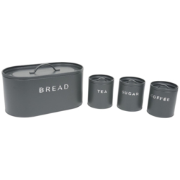 Typhoon 4 Piece Storage Set Grey