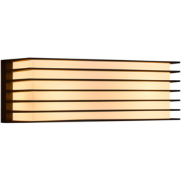 Nordlux Fluctus 28 Black Wall Light - thumbnail 1