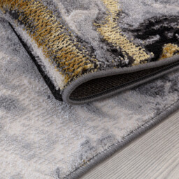 Sunset Marble Rug Monochrome - Multicolour / 120cm - thumbnail 2