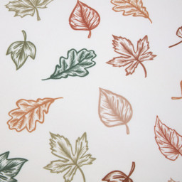 Falling Leaves Duvet Set Green Single - thumbnail 4