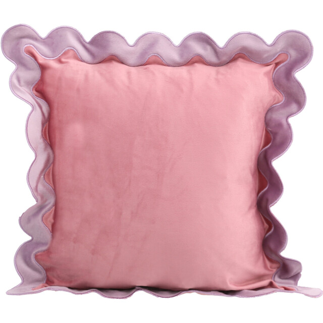 Matilda Scallop Edge Cushion Pink - image 1