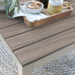 Norfolk Collection Easton Anthracite Beige 5 Seater Outdoor Mini Corner Lounge Set - thumbnail 4