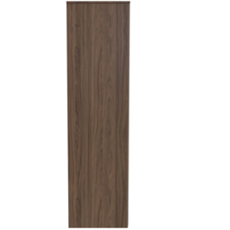 Crowndale Hong Kong 2 Door Carini Walnut Tall Wardrobe Ready Assembled - thumbnail 4