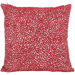 Divante Fairford Chenille Cushion - Red