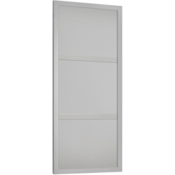 Spacepro Shaker 3 Panel Dove Grey Sliding Door 2220 x 610mm - thumbnail 1