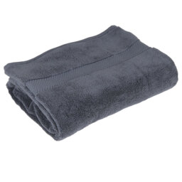 Deluxe Midnight Grey Cotton Hand Towel
