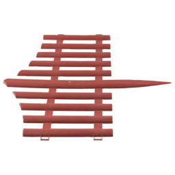 St Helens Brown Garden Edge Fence 4 Pack - thumbnail 4