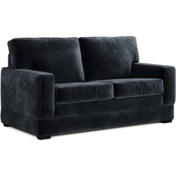 Jay-Be Urban 2 Seater Luxe Velvet Charcoal Sofa Bed with e-Pocket Mattress - thumbnail 2