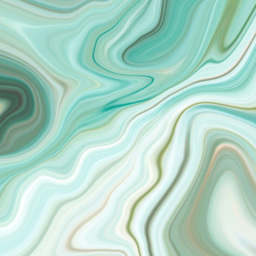 Origin Murals Marbled Ink Green Wall Mural - thumbnail 2
