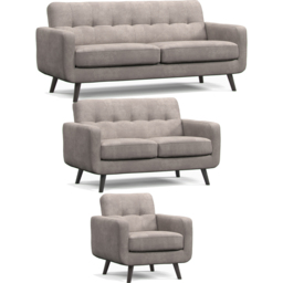 Kendal Antelope 6 Seater Sofa Suite - thumbnail 2
