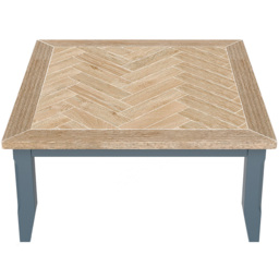 Baumhaus Signature Blue Square Open Coffee Table - thumbnail 3
