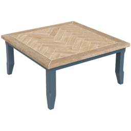 Baumhaus Signature Blue Square Open Coffee Table - thumbnail 2
