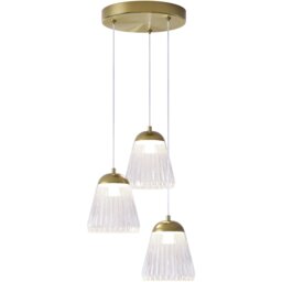Hazel Antique Brass Ceiling Light - thumbnail 3