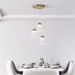 Hazel Antique Brass Ceiling Light - thumbnail 2