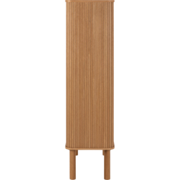 Florence Langley 3 Shelf Oak Cabinet with Sliding Door - thumbnail 4