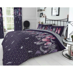 Smart Living Purple Double Feathers Duvet Set - thumbnail 3