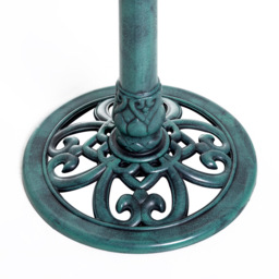 Outsunny Green Garden Bird Bath - thumbnail 3