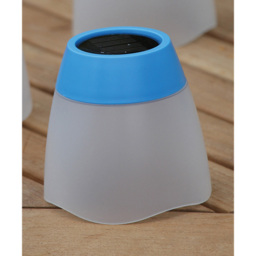 Luxform Blue Tumbler Solar Table Light - thumbnail 2
