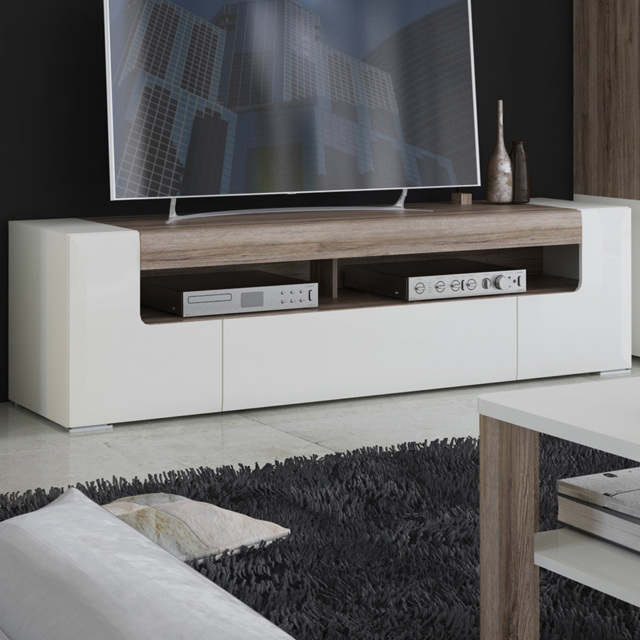 Florence Toronto 2 Door 2 Shelf Wide TV Unit - image 1