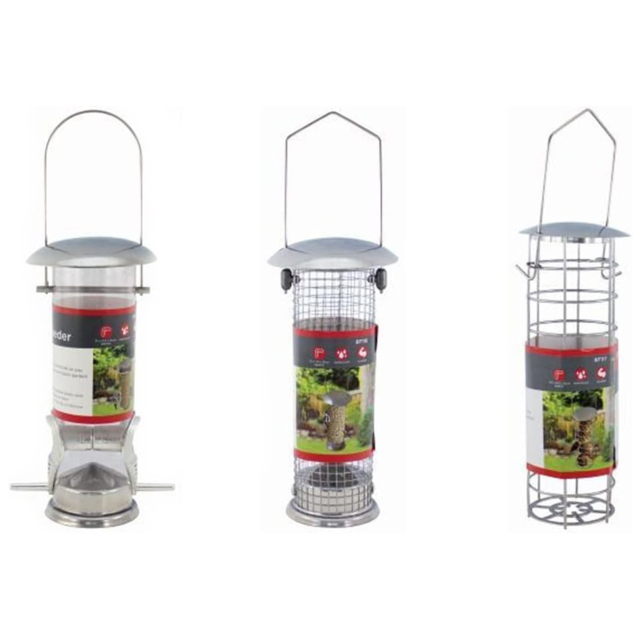 Marco Paul Deluxe Seed Fat Ball and Nut Bird Feeder 3 Pack - image 1