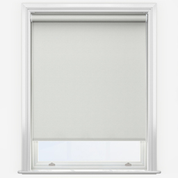 New Edge Blinds Light Grey Thermal Blackout Motorised Roller Blind with Motor Only 60cm - thumbnail 1