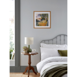 Laura Ashley Sheep in Countryside Landscape Wooden Frame Wall Art 50 x 50cm - thumbnail 2
