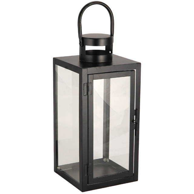 Black Matte Lantern Small - image 1