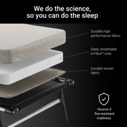 Jay-Be Single Tourist Folding Bed with Contract Comfort Mattress - thumbnail 4