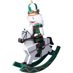 St Helens Horseman Christmas Nutcracker 30cm - thumbnail 1