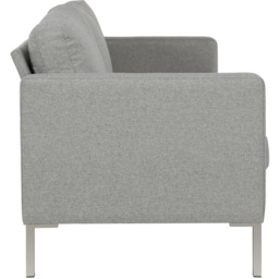 Dorel Fabry 3 Seater Grey Linen Sofa - thumbnail 4