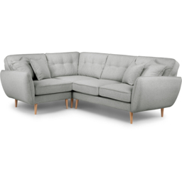 Opry Faro 4 Seater Button Back Ashen Right Hand Corner Sofa - thumbnail 2
