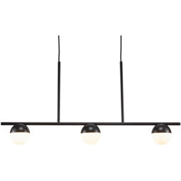 Nordlux Contina 3 Spot Black Pendant Light - thumbnail 4
