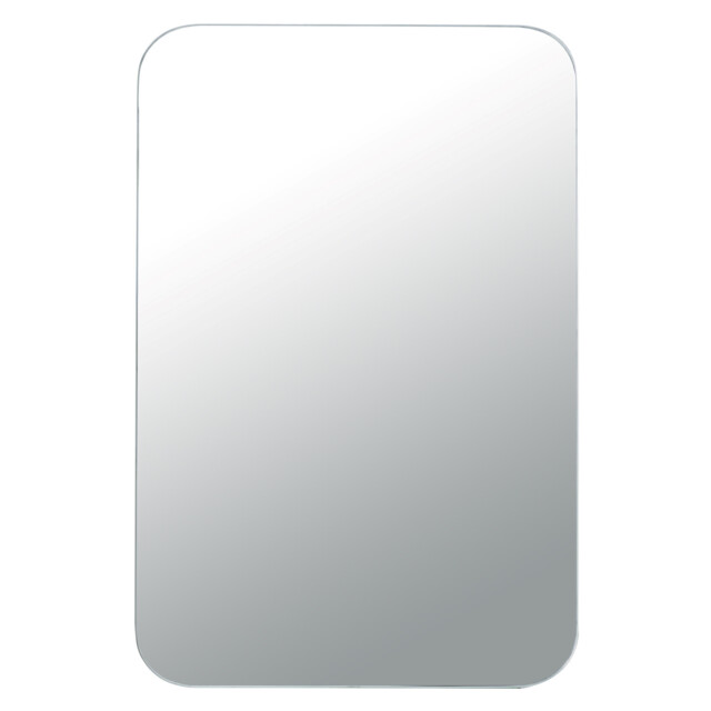 Bathstore Eden Rectangular Bathroom Mirror Silver - image 1