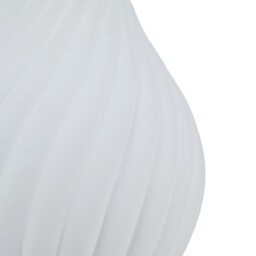 Vivian White Glass Table Lamp - thumbnail 4