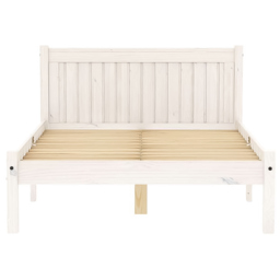 Rio White Double Bed Frame - thumbnail 3