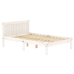 Rio White Double Bed Frame - thumbnail 2