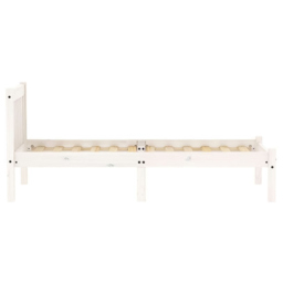 Rio White Double Bed Frame - thumbnail 4