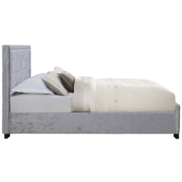 Hannover Small Double Grey Bed Frame - thumbnail 3