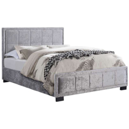 Hannover Small Double Grey Bed Frame - thumbnail 2