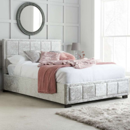 Hannover Small Double Grey Bed Frame - thumbnail 1