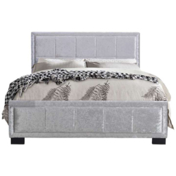 Hannover Small Double Grey Bed Frame - thumbnail 4