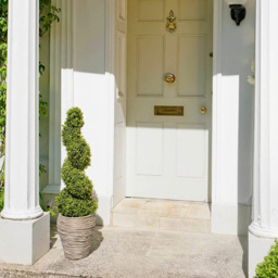 GreenBrokers Artificial Boxwood Spiral Trees 90cm 2 Pack - thumbnail 2