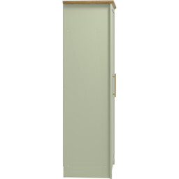Bexley 2 Door Sage Green Wardrobe - thumbnail 4