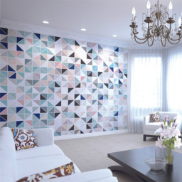 Origin Murals Geometry Multicolour Wall Mural