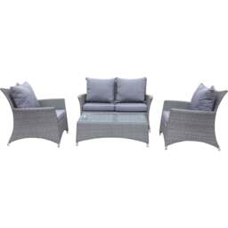 Balmoral Sofa Set Grey - thumbnail 2