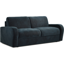 Jay-Be Deco 3 Seater Cosy Chenille Cobalt Sofa Bed with e-Sprung Mattress - thumbnail 2