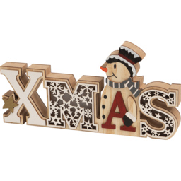 Xmas Haus Wooden Xmas LED Decoration